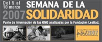 Tercera Semana de la Solidaridad