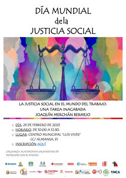 Día Mundial de la Justicia Social en Salamanca