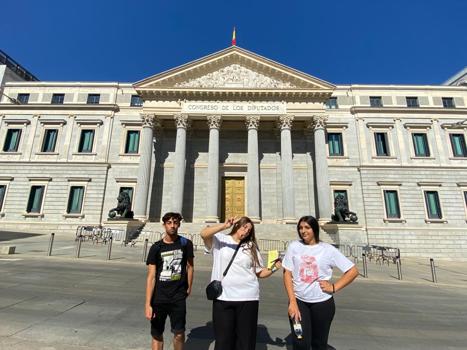 Dos alumnas promociona y un alumno Promociona+ de la FSG Cantabria participan en el VIII Encuentro estatal de estudiantes