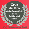 Cruz de Oro de la Orden Civil de la Solidaridad Civil